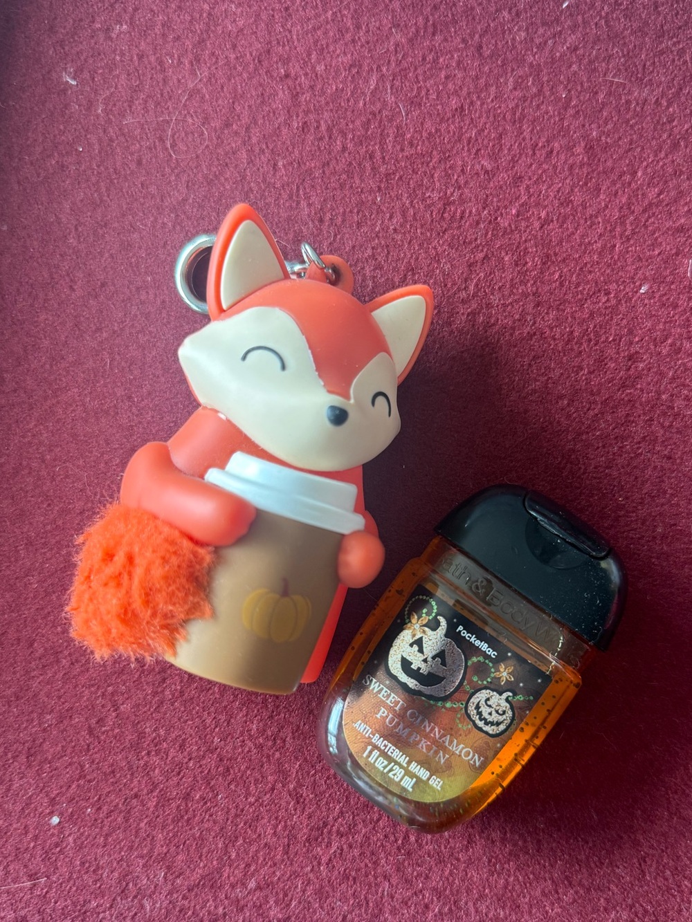 Bath & Body Works Fall Hand Sanitizer + Fox PocketBac Holder 🍂🦊